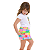 Conjunto Infantil Juvenil Feminino Short Saia Colors - Imagem 4