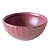 Conjunto com 3 Tigelas de Cerâmica Rosa Texturizadas - Imagem 2