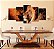 Conjunto 5 Quadros Leão Juda Religioso Jesus Sala Quarto - Imagem 3