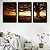 Quadro Decorativo Árvore Por Do Sol Sala e Quarto - Imagem 1