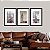 Quadro Mosaico Cidade Sala Hall 120x60cm - Imagem 2
