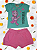 Conj. Blusa Short Backyardigans Azul e Rosa - Imagem 1