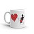 Caneca Mickey e Minie Love - Imagem 1