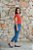 Calça Michelle Jogging Feminina com Bolso Cargo Cintura Alta Dali Jeans - Imagem 4