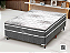 Cama box casal Safira Plus Cinza - Imagem 1