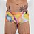 Sunga Slip Tradicional Print Solares - Imagem 1