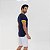 Camiseta Gola Retilínea Marinho - Imagem 3