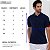 Camisa Polo C/ Elastano Botão Azul - Imagem 9