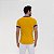 Camiseta Gola Retilínea Amarelo - Imagem 3