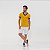 Camiseta Gola Retilínea Amarelo - Imagem 4