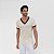 Camiseta Gola Retilínea Caju - Imagem 1