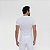 Camiseta Gola Retilínea Geométrica Branco - Imagem 4