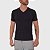 Camiseta Slim Basic Gola V Preto - Imagem 1