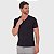 Camiseta Slim Basic Gola V Preto - Imagem 4