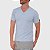 Camiseta Slim Basic Gola V Acqua - Imagem 1