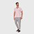 Camiseta Slim Basic Gola V Rosa Claro - Imagem 6