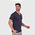 Camiseta Slim Basic Gola V Marinho - Imagem 2
