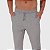 Calça Moletom Jogger c/ Bolso Traseiro Cinza - Imagem 6