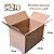 400 caixas de papelão - MEDIDAS 16x11x10 cm | 1º LINHA - ENVIOS CANECAS PLÁSTICAS & PORCELANA - Imagem 2