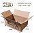 100 caixas de papelão - MEDIDAS 30x20x12 cm | 1º LINHA - PERSONALIZAÇÃO PADRÃO KLD - Imagem 1