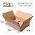 50 caixas de papelão - MEDIDAS 16x11x03 cm | 1º LINHA - MINI ENVIOS CORREIOS - Imagem 1
