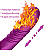 VIBRADOR SOBE E DESCE COM ESTIMULADOR CLITORIANO - Imagem 3