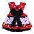 Vestido Minnie Mouse Poá Com Laço Bebê - Imagem 2
