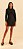 VESTIDO CURTO MANGAS RECORTE PRETO FARM - Imagem 3