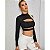 BLUSA CROPPED MANGA LONGA CUT OUT ALL IS LOVE - Imagem 5