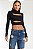 BLUSA CROPPED MANGA LONGA CUT OUT ALL IS LOVE - Imagem 2