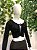 BLUSA  DECOTE PROFUNDO LISO PRETO ALL IS LOVE - Imagem 6