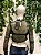 BLUSA CROPPED TULE ESTAMPADA VERDE OLIVA ALL IS LOVE - Imagem 6