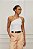 BLUSA RIB BASIC UM OMBRO SÓ OFF WHITE-ANIMALE/970002 - Imagem 3