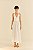 VESTIDO LONGO FRENTE ÚNICA CORSELET OFF WHITE FARM - Imagem 1