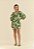 VESTIDO CURTO FLORESTINHA VERDE FARM - Imagem 1