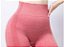 Shorts Feminino Academia Zero Transparencia Cintura Alta Rosa - Imagem 1