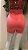 Shorts Feminino Academia Zero Transparencia Cintura Alta Rosa - Imagem 9