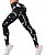 CALÇA LEGGING CINTURA ALTA LEVANTA BUMBUM-ESPORTIVA - MARMORIZADA -ACADEMIA- YOGA - Imagem 3