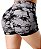 Short Hupana Sem Costura Levanta Bumbum Tie Dye Academia bege - Imagem 5