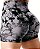 Short Hupana Sem Costura Levanta Bumbum Tie Dye Academia bege - Imagem 6