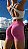 Short Pink Academia Yoga fitness - Imagem 1