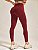 CALÇA LEGGING CINTURA ALTA LEVANTA BUMBUM-ESPORTIVA -ACADEMIA- YOGA- VERMELHA - Imagem 5