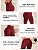 CALÇA LEGGING CINTURA ALTA LEVANTA BUMBUM-ESPORTIVA -ACADEMIA- YOGA- VERMELHA - Imagem 7