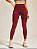 CALÇA LEGGING CINTURA ALTA LEVANTA BUMBUM-ESPORTIVA -ACADEMIA- YOGA- VERMELHA - Imagem 4
