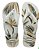 Sandália Havaianas Aloha Branco/Verde Oliva - Imagem 1