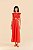 VESTIDO CROPPED VAZADO VERMELHO FARM - Imagem 1