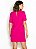 Colcci - Vestido T-Shirt Dress de Viscose Rosa - Imagem 2