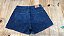 Short Jeans Feminino Hot Pants Cintura Alta Desfiado Cós alto   Hering - Imagem 2