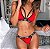Conjunto Sexy de Biquini Com Três Pontos - Imagem 2