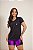 Camiseta  Academia Feminina Dry Fit  Camisa Blusa Caminhada Musculação Treino  Baby Look - Imagem 3